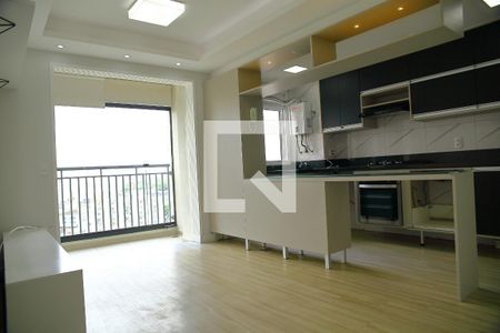 Sala de apartamento à venda com 1 quarto, 42m² em Jardim Olavo Bilac, São Bernardo do Campo