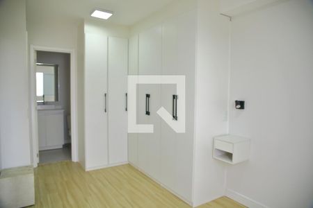 Quarto -armários  de apartamento à venda com 1 quarto, 42m² em Jardim Olavo Bilac, São Bernardo do Campo