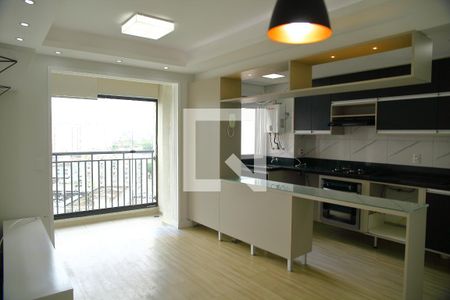 Sala de apartamento à venda com 1 quarto, 42m² em Jardim Olavo Bilac, São Bernardo do Campo