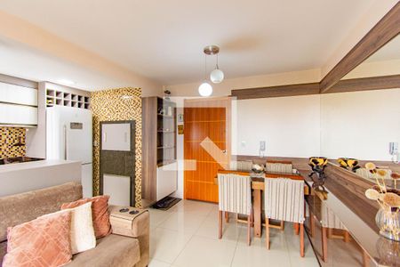 Sala de Jantar de apartamento à venda com 2 quartos, 69m² em Marechal Rondon, Canoas