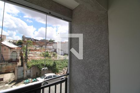 Sala - Varanda de apartamento para alugar com 1 quarto, 35m² em Parque Peruche, São Paulo