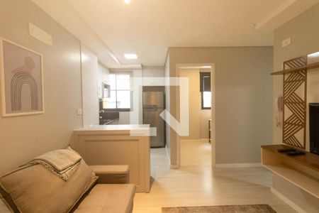 Sala de apartamento para alugar com 2 quartos, 34m² em Centro, Curitiba