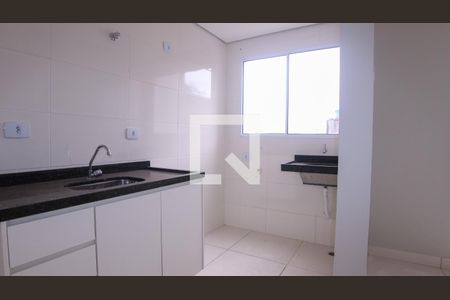 Cozinha de apartamento para alugar com 1 quarto, 25m² em Chácara Belenzinho, São Paulo