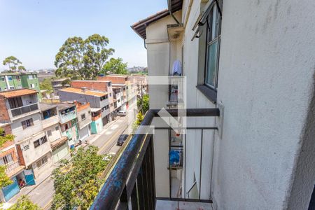 Varanda da sala de apartamento para alugar com 2 quartos, 48m² em Casa Grande, Diadema