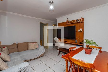 Sala  de apartamento à venda com 2 quartos, 50m² em Serraria, Diadema