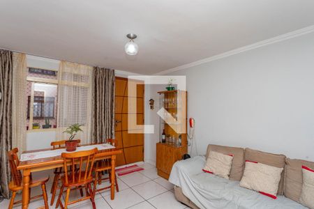 Sala  de apartamento à venda com 2 quartos, 50m² em Serraria, Diadema