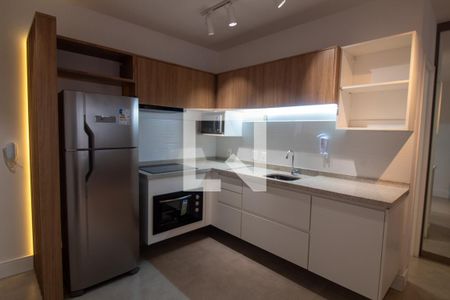 Cozinha de kitnet/studio para alugar com 1 quarto, 48m² em Campo Belo, São Paulo