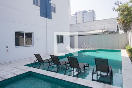 Piscina de apartamento à venda com 1 quarto, 34m² em Jardim Caravelas, São Paulo