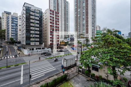 Vista da Suíte de apartamento para alugar com 3 quartos, 160m² em José Menino, Santos