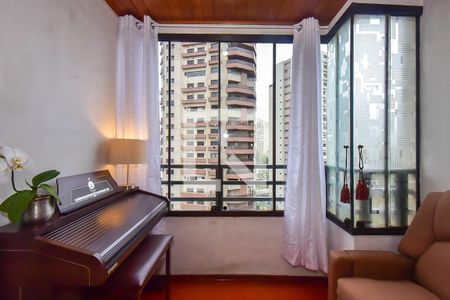 Varanda de apartamento à venda com 4 quartos, 150m² em Morumbi, São Paulo