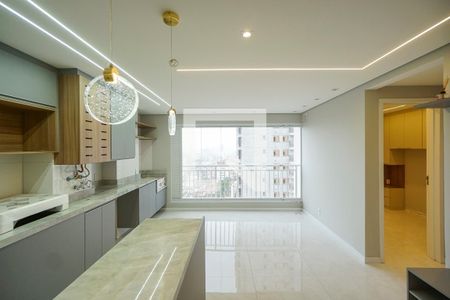 Sala e cozinha de apartamento à venda com 1 quarto, 39m² em Penha de França, São Paulo