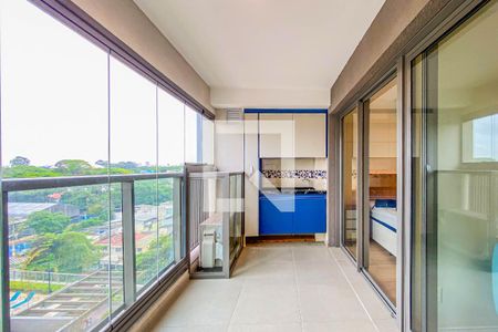 Varanda de apartamento para alugar com 1 quarto, 41m² em Santo Amaro, São Paulo