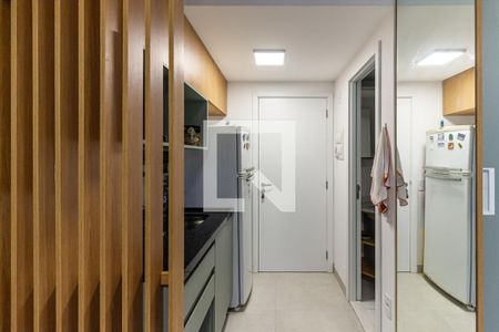 Cozinha de kitnet/studio à venda com 1 quarto, 28m² em República, São Paulo