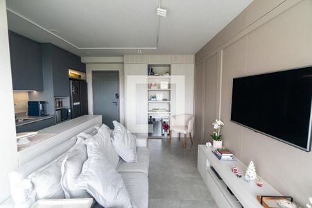 Sala de apartamento à venda com 2 quartos, 58m² em Mirandópolis, São Paulo