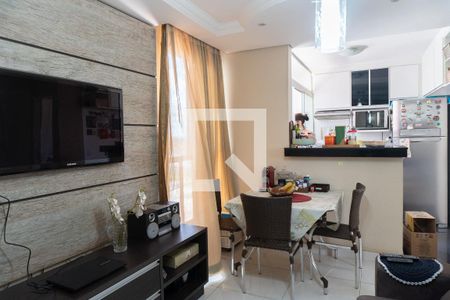 Sala de apartamento à venda com 2 quartos, 45m² em Sapucaias, Contagem