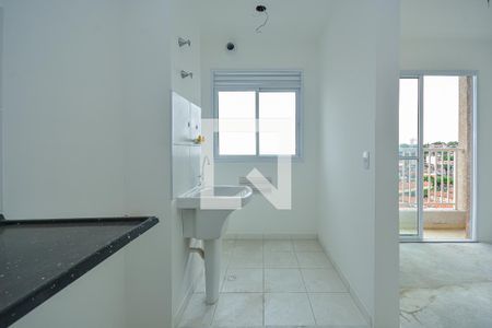 Sala/Cozinha de apartamento para alugar com 2 quartos, 37m² em Vila dos Andradas, São Paulo