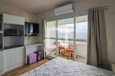 Studio - Quarto e Cozinha de kitnet/studio para alugar com 1 quarto, 25m² em Butantã, São Paulo