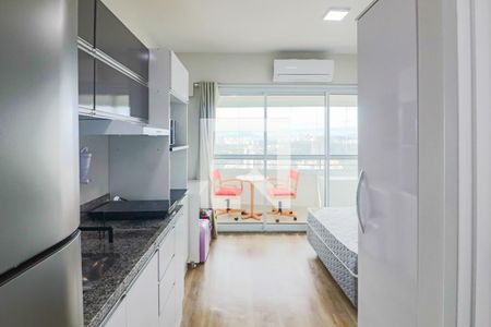 Studio - Quarto e Cozinha de kitnet/studio para alugar com 1 quarto, 25m² em Butantã, São Paulo