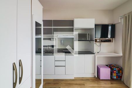 Studio - Quarto e Cozinha de kitnet/studio para alugar com 1 quarto, 25m² em Butantã, São Paulo