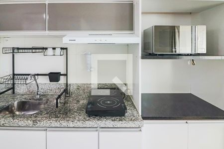 Studio - Quarto e Cozinha de kitnet/studio para alugar com 1 quarto, 25m² em Butantã, São Paulo