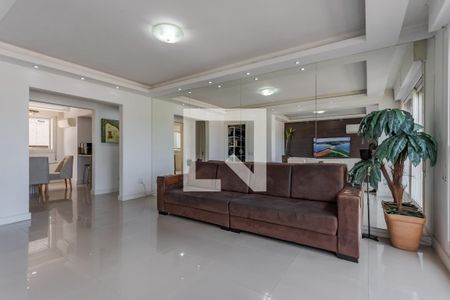 Sala de apartamento à venda com 3 quartos, 176m² em Petrópolis, Porto Alegre