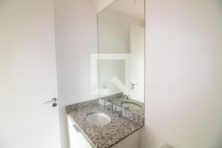 Banheiro da Suíte de apartamento à venda com 1 quarto, 38m² em Brooklin, São Paulo