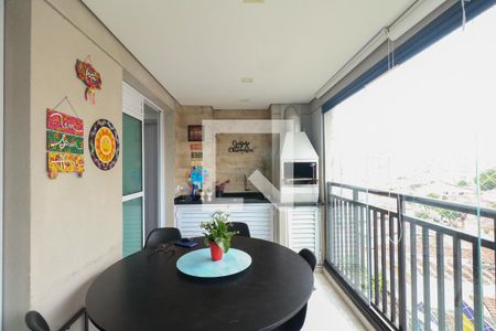 Varanda Gourmet de apartamento para alugar com 3 quartos, 83m² em Santa Paula, São Caetano do Sul