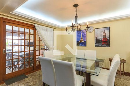 Sala de Jantar de casa à venda com 3 quartos, 265m² em Parque Urbano, Porto Alegre