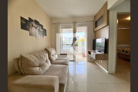 Sala de apartamento para alugar com 1 quarto, 46m² em Santa Teresa, Salvador