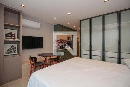 Sala/Quarto de kitnet/studio para alugar com 1 quarto, 25m² em Pinheiros, São Paulo