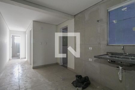 Sala/Cozinha de apartamento para alugar com 1 quarto, 38m² em Jardim Itapark Velho, Mauá