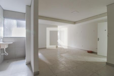 cozinha/Área de serviço de apartamento para alugar com 1 quarto, 52m² em Jardim Itapark Velho, Mauá