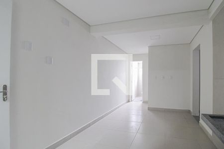 Sala - Cozinha de apartamento para alugar com 1 quarto, 46m² em Jardim Itapark Velho, Mauá