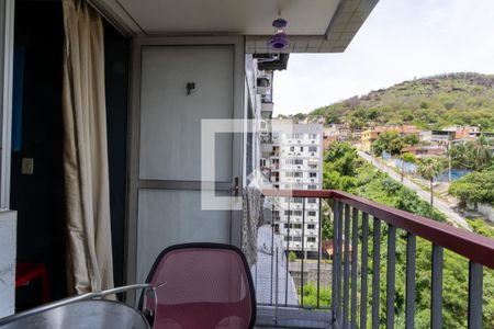 Sala Varanda de apartamento à venda com 2 quartos, 63m² em Engenho Novo, Rio de Janeiro