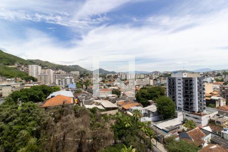 Sala Varanda Vista de apartamento à venda com 2 quartos, 63m² em Engenho Novo, Rio de Janeiro