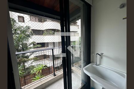 Lavanderia de apartamento para alugar com 1 quarto, 62m² em Pacaembu, São Paulo