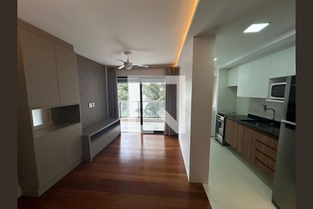 Sala de apartamento para alugar com 1 quarto, 62m² em Pacaembu, São Paulo