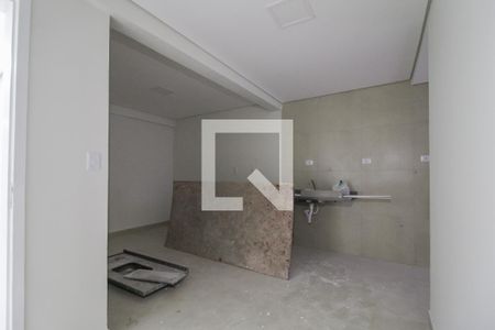 Sala/Cozinha de apartamento para alugar com 1 quarto, 38m² em Jardim Itapark Velho, Mauá