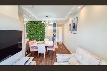 Sala - Sala de Jantar de apartamento à venda com 2 quartos, 55m² em Vila Humaita, Santo André