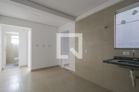 Sala/Cozinha de apartamento para alugar com 1 quarto, 36m² em Jardim Itapark Velho, Mauá