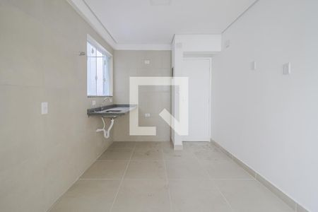 Sala/Cozinha de apartamento para alugar com 1 quarto, 36m² em Jardim Itapark Velho, Mauá