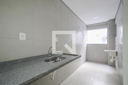 Cozinha de apartamento para alugar com 1 quarto, 36m² em Jardim Itapark Velho, Mauá