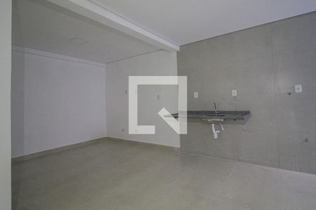 Cozinha de apartamento para alugar com 1 quarto, 36m² em Jardim Itapark Velho, Mauá