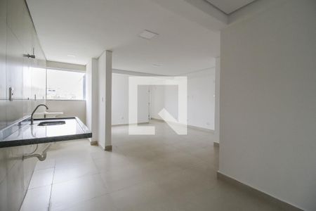 Sala/Cozinha de apartamento para alugar com 1 quarto, 41m² em Jardim Itapark Velho, Mauá