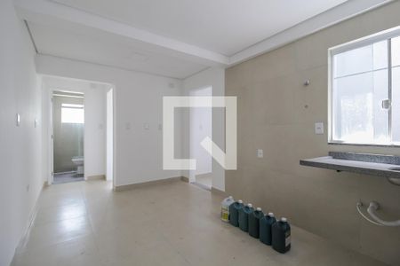 Sala/Cozinha de apartamento para alugar com 1 quarto, 38m² em Jardim Itapark Velho, Mauá