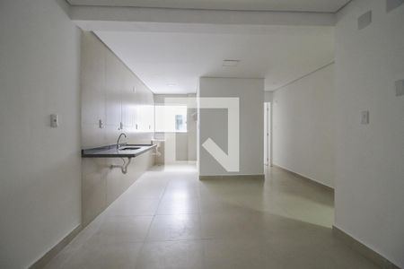 Sala/Cozinha de apartamento para alugar com 1 quarto, 36m² em Jardim Itapark Velho, Mauá