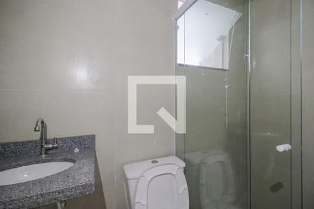 Banheiro de apartamento para alugar com 1 quarto, 36m² em Jardim Itapark Velho, Mauá