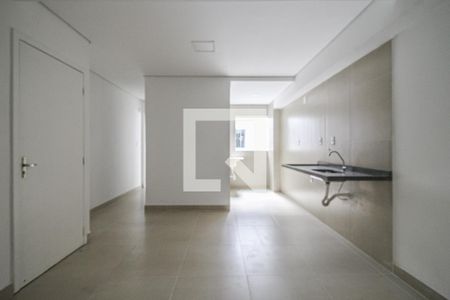 Sala/Cozinha de apartamento para alugar com 1 quarto, 41m² em Jardim Itapark Velho, Mauá