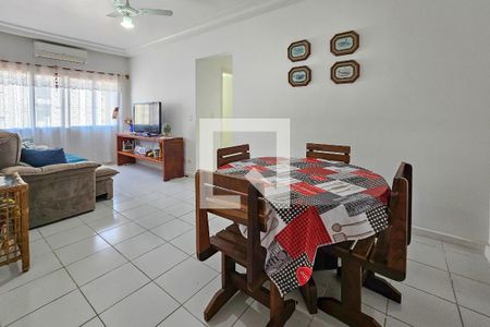 Sala de apartamento para alugar com 1 quarto, 63m² em Balneario Cidade Atlantica, Guarujá