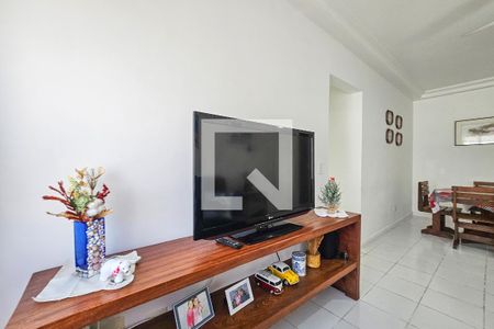 Sala de apartamento para alugar com 1 quarto, 63m² em Balneario Cidade Atlantica, Guarujá